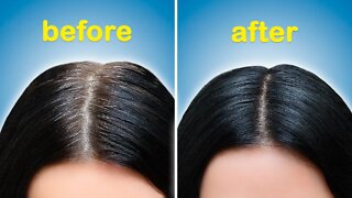 How To Turn White Or Grey Hair Into Black Naturally