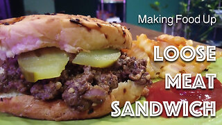 Loose Meat Sandwich feat. on Roseanne 🥪 | Making Food Up