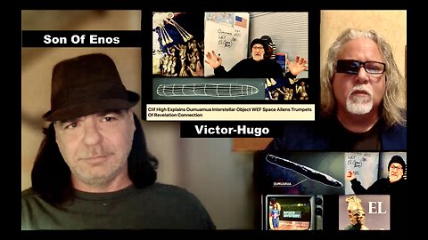 Clif High Oumuamua Elohim Jews Mass Awakening NASA Flat Earth SonOfEnos Victor Hugo Break Internet