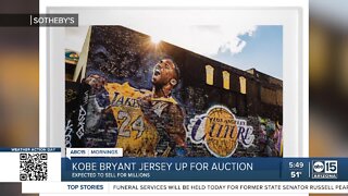 Kobe Bryant jersey up for auction