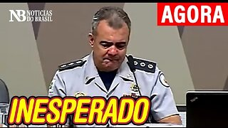 AGORA: CORONEL JORGE NAIME CHORA EMOCIONADO NA CPMI E SESSÃO É SUSPENSA