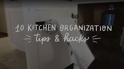 10 Small Kitchen Organization Hacks