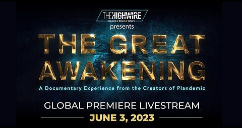 The Great Awakening Trailer - Watch The Film! June 3rd 2023