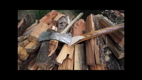 Axe restoration fail - Wood Splitting