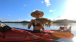 Kayak Camping and Fishing the Scenic State Park! Part 2 Nailing the Bass!