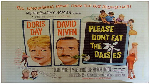 🎥 Please Don't Eat The Daisies - 1960 - Doris Day - 🎥 TRAILER & FULL MOVIE