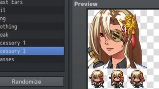 RPG Maker MZ With 3000+ Character Generator Parts