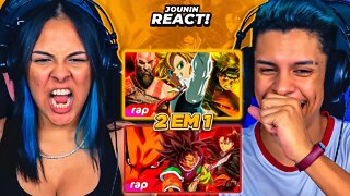 2 EM 1 | 7 MINUTOZ - O PODER DA MINHA IRA 1 E 2 | [React Rap Nerd] 🔥