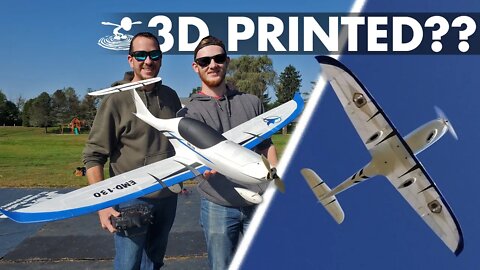 Building & Flying a 3D Printed Plane!