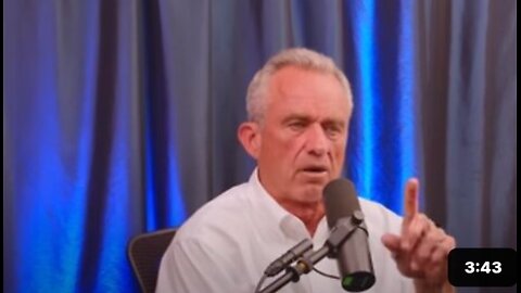 RFK Jr exposes his Zionist hypocrisy again