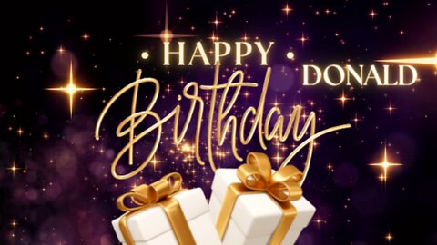 Happy Birthday Donald - Happy Birthday to You - Happy Birthday with Song and Names