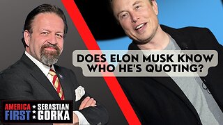 Does Elon Musk know who he's quoting? Amanda Milius with Sebastian Gorka on AMERICA First