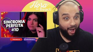 (REACT) QUANDO TEM UMA SINCRONIA PERFEITA NA LIVE #10 - @Viralizou Clips