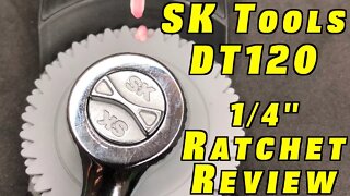 SK Tool Review ~ DT120 1/4" Drive Ratchet