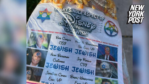 Anti-Semitic flyers attacking Disney found on lawns of Florida homes