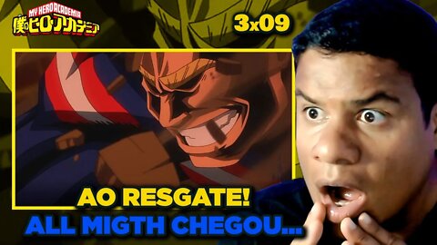 O RESGATE DE BAKUGOU! - MY HERO ACADEMIA T3 X 09 | React Anime Pro