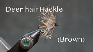 Deer-hair Hackle - Brown from Favorite Flies (1892) by Mary Orvis Marbury