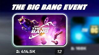 BIG BANG LIVE EVENT in FORTNITE!