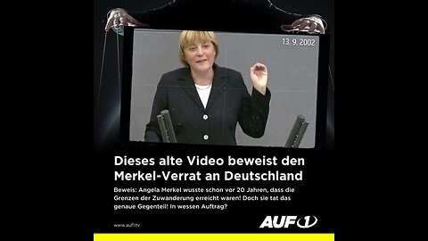 Merkel-VERRAT an Deutschland 2002🙈🐑🐑🐑 COV ID1984