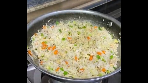 Chicken egg fried rice 🍚