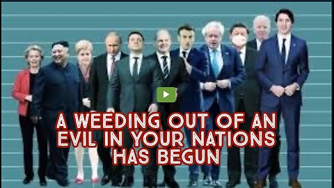 Julie Green subs A WEEDING OUT OF AN EVIL IN YOUR NATIONS HAS BEGUN