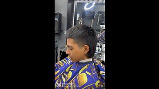 Mullet haircut