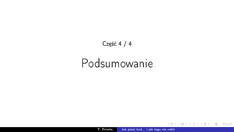 Jak pisać kod i jak tego nie robić (4/4)