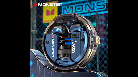 Monster XKT10 Bluetooth Earphones Wireless || Gamer and sports