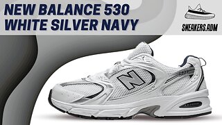 New Balance 530 White Silver Navy - MR530SG - @SneakersADM