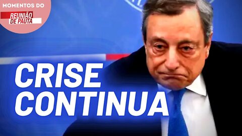 Mario Draghi continua tentando renunciar ao cargo de primeiro-ministro da Itália | Momentos