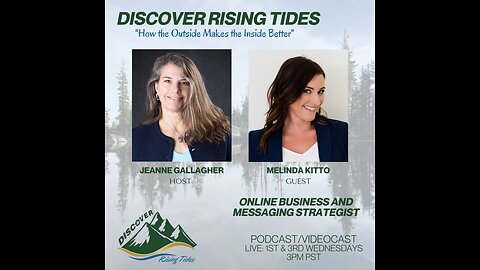 Discover Rising Tides discusses Online Messaging Strategy with Melinda Kitto pt 2