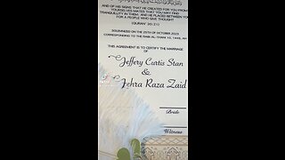 Luxury Marriage Certificate