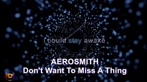 AEROSMITH - Don't Want To Miss A Thing - Lyrics, Paroles, Letra