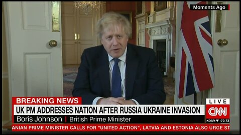 UK PM: We Cannot, And Will Not, Just Look Away From Russian Aggression