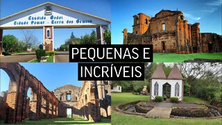 CIDADES PEQUENAS no RIO GRANDE DO SUL que você precisa conhecer -visitei minha mana *parte 01