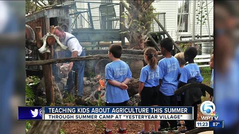 'Yesteryear Village' teaches children about history, farming