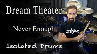 Dream Theater - Never Enough | Isolated Drums | Panos Geo