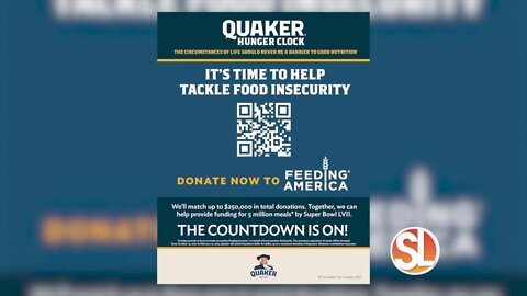 Quaker is helping to tackle hunger in the US with the Quaker Hunger Clock