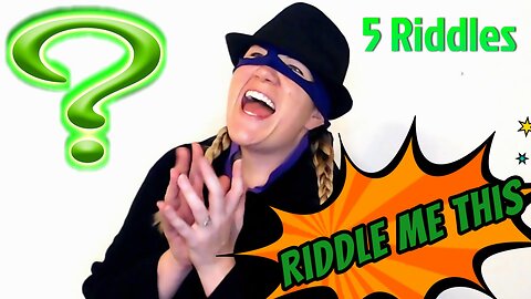 The Riddler's Got 5 Riddles | Uncover the Mystery and Find Batman?