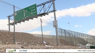 Wild wind whips across the Las Vegas Valley