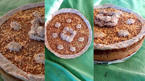 NO-BAKE GUILT FREE VEGAN COFFEE CHEESECAKE | No Diary, No Gelatin, No Gluten, No Caffeine, Easy!