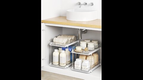 Cabinet Organizer with 8 Movable Dividers