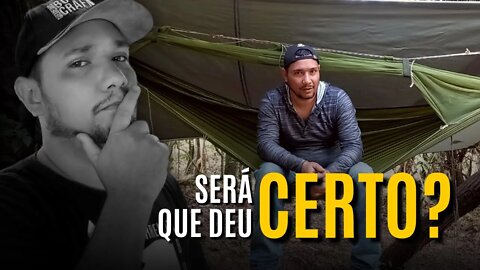 MODIFIQUEI MINHA REDE DA GUEPARDO, SERÁ QUE DEU CERTO? MINHAS IMPRESSÕES EM 8 DIA DE ACAMPAMENTO