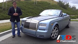 2015 Rolls-Royce Phantom Drophead Coupe Review - half a million dollar convertible dream