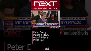 Peter Doocy Makes a FOOL out of Biden’s Press Sec #shorts