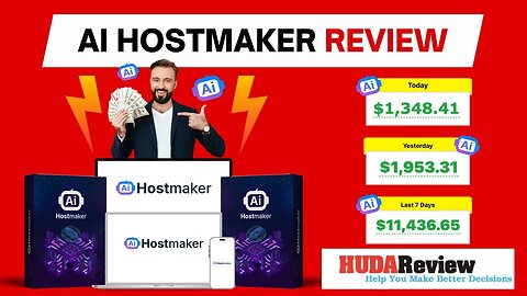 💸💸 AI HostMaker Review: World's First AI App Banks $985.64 Daily with Hosting Affiliate Sites!