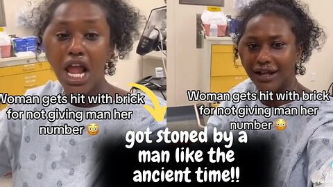 Viral Video Lady Hit With A Brick Gets EXPOSED By A Bystander | Why Do Men Not Protects Us??