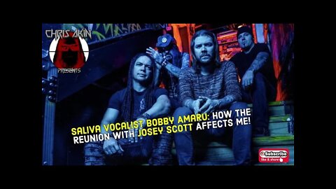 CAP | Saliva Vocalist Bobby Amaru: How The Reunion With Vocalist Josey Scott Affects Me!