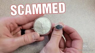 I got scammed buying silver online!