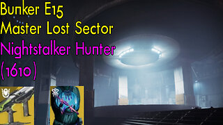 Destiny 2 | Bunker E15 | Master Lost Sector | Arcstrider (w\ Gyrfalcons Hauberk) | Season 19